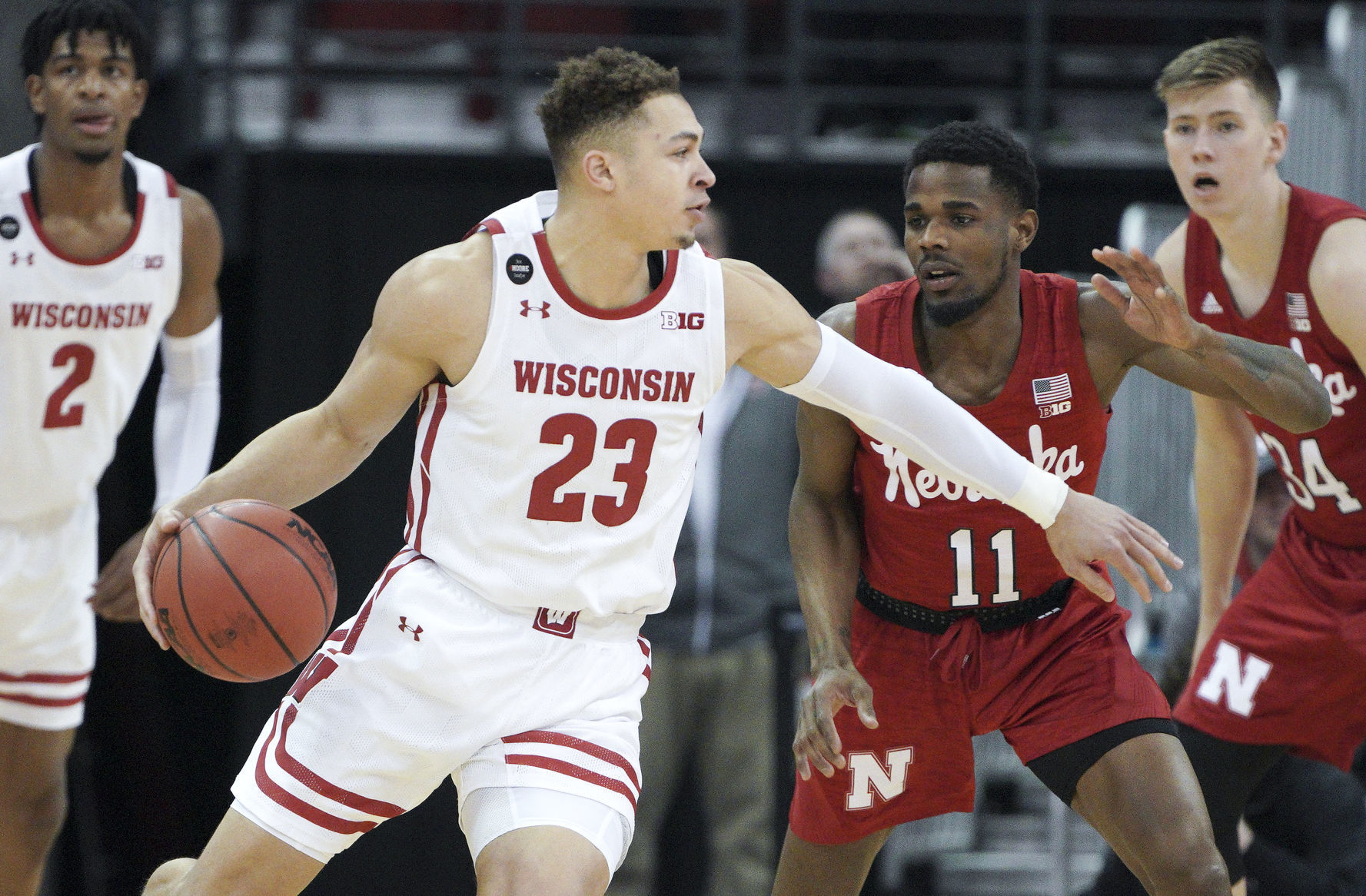 Badgers 82, Cornhuskers 68